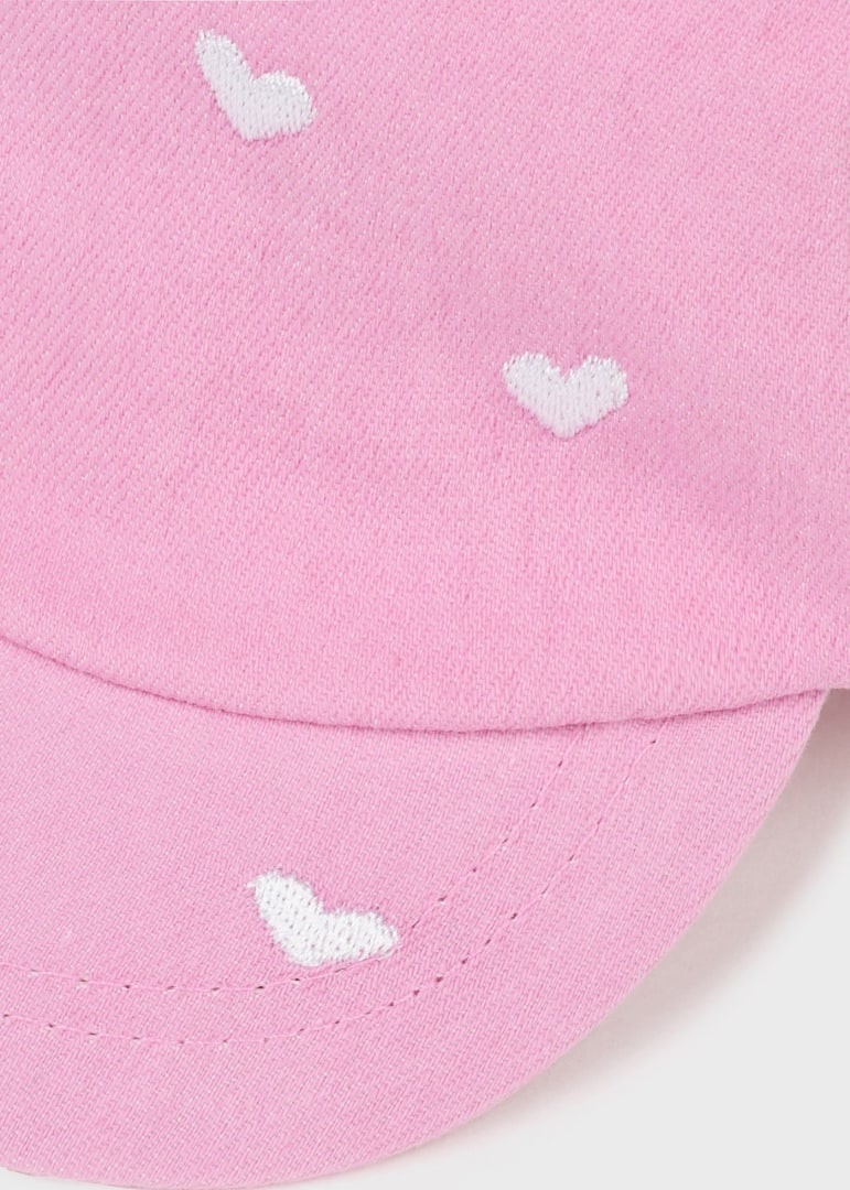Mayoral Mayoral Ball Cap Blush/Hearts