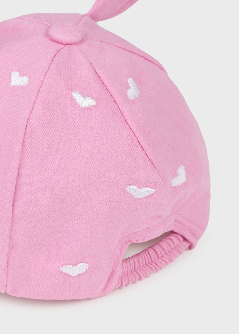 Mayoral Mayoral Ball Cap Blush/Hearts