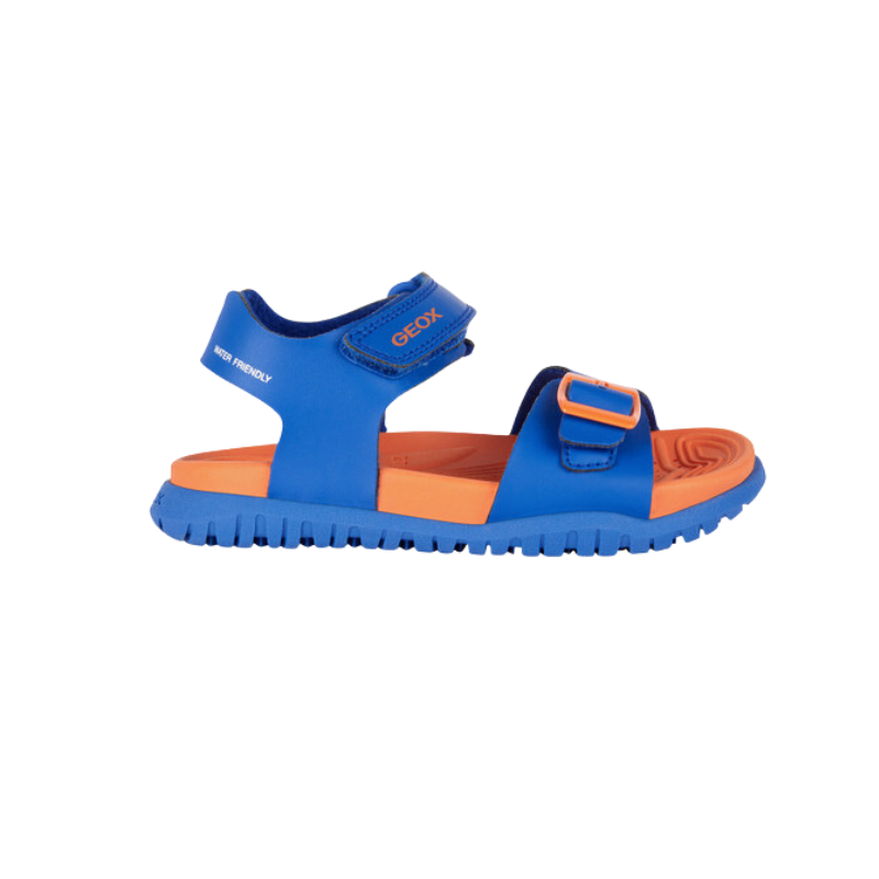 Geox Geox Jr Fusbetto Sandal Royal/Orange