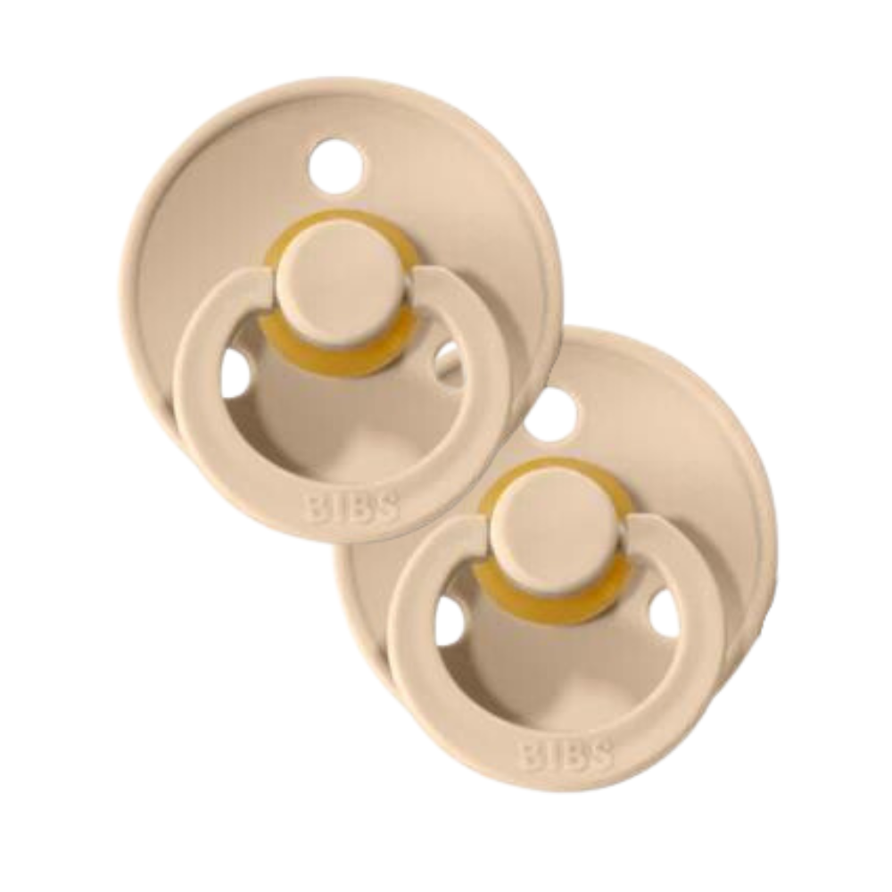 Bibs BIBS Pacifier OG Latex 2pk Vanilla