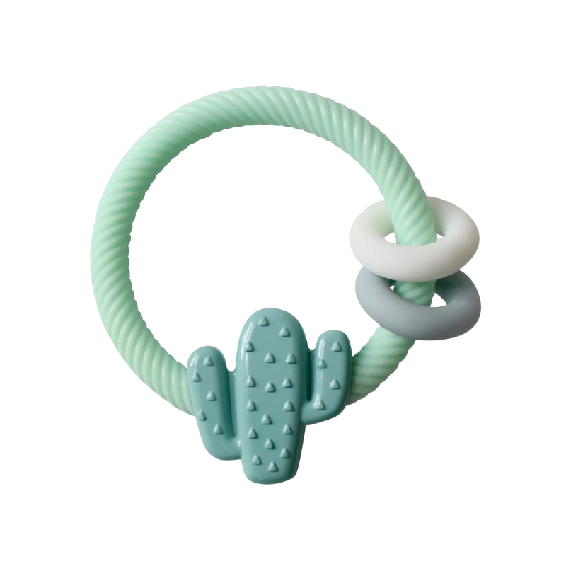 Itzy Ritzy Itzy Ritzy Rattle Silicone Teether Cactus