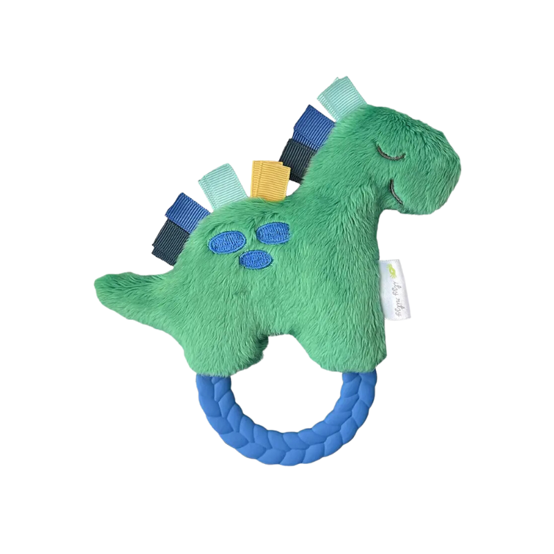 Itzy Ritzy Itzy Ritzy Plush Rattle Pal Dino 0M+