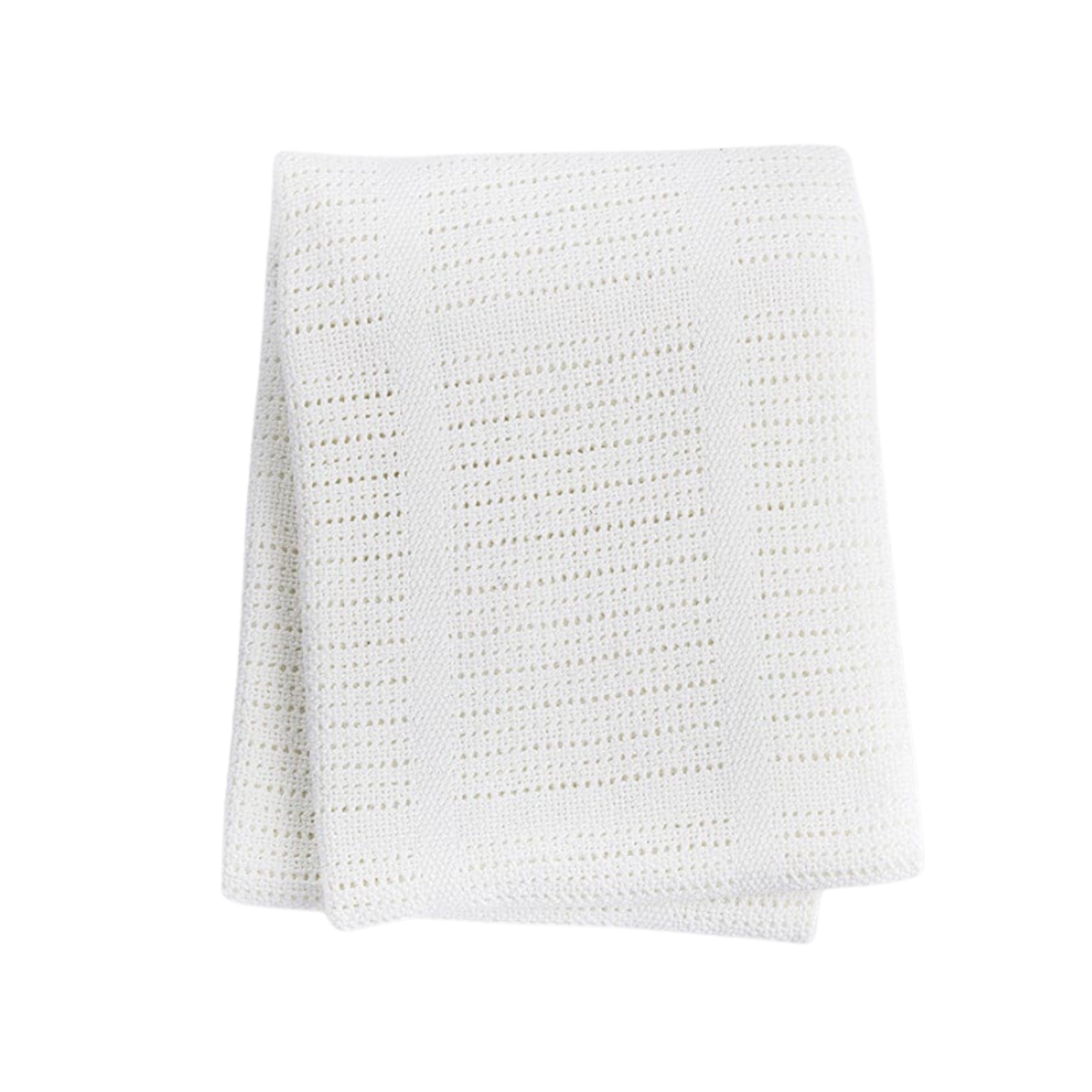 Lulujo Lulujo Cellular Blanket White 40"x 30"