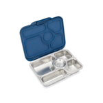 Yumbox Yumbox Presto Stainless  Santa Fe Blue 5 Compartments