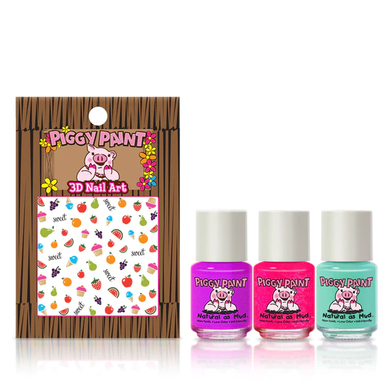 Piggy Paint Piggy Paint Happy Hands 3 Polish/Nail Art