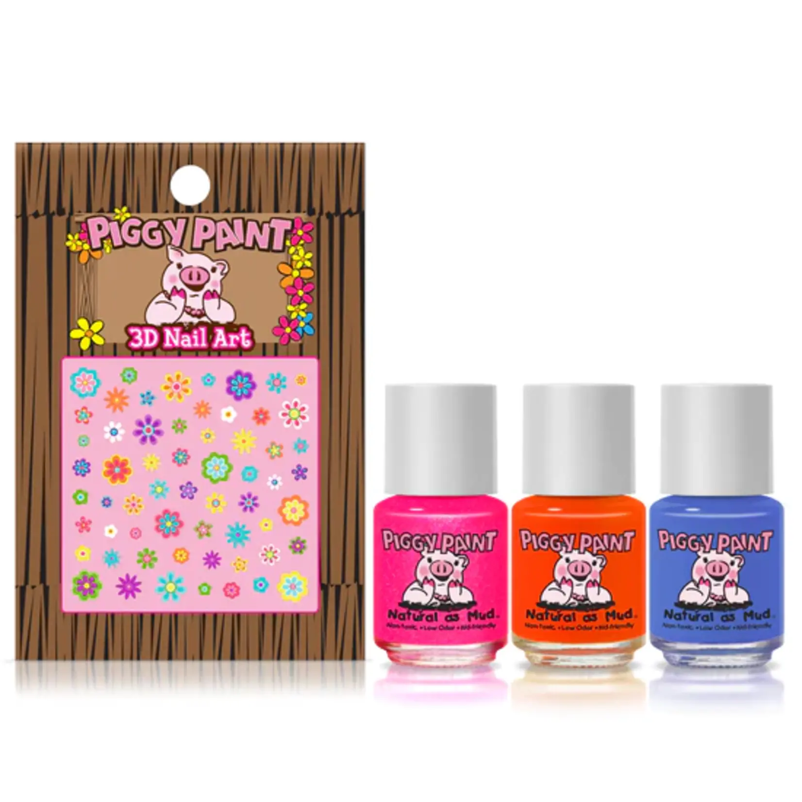 Piggy Paint Piggy Paint Colour Splash Gift Set 3 polish/Nail Art