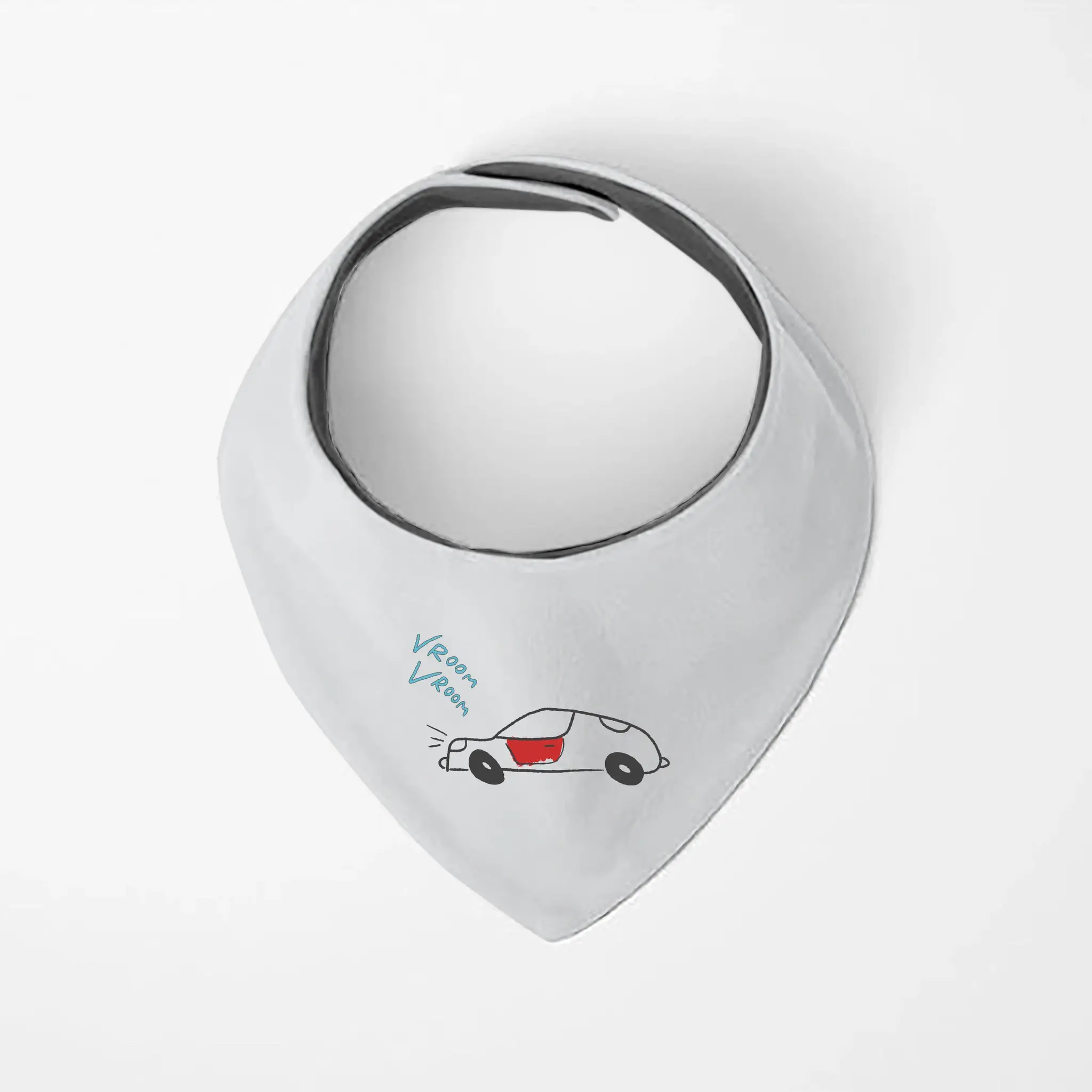 Kushies Kushies Dribble Bib Bandana Cars 2pk 6m+