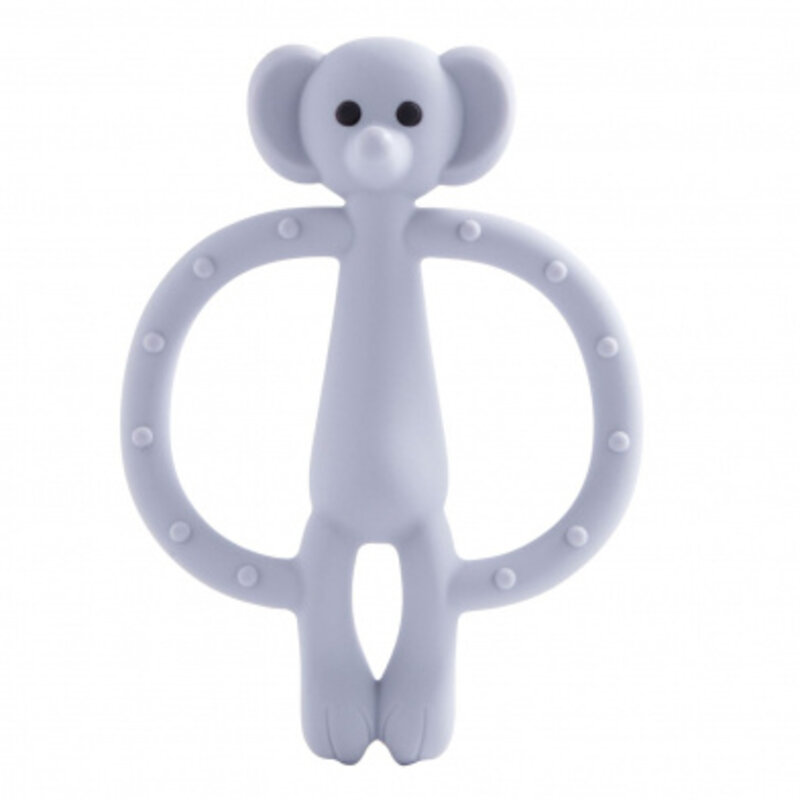 Kushies Kushies Silisafari Silicone Teether Elephant