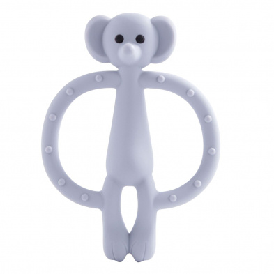 Kushies Kushies Silisafari Silicone Teether Elephant