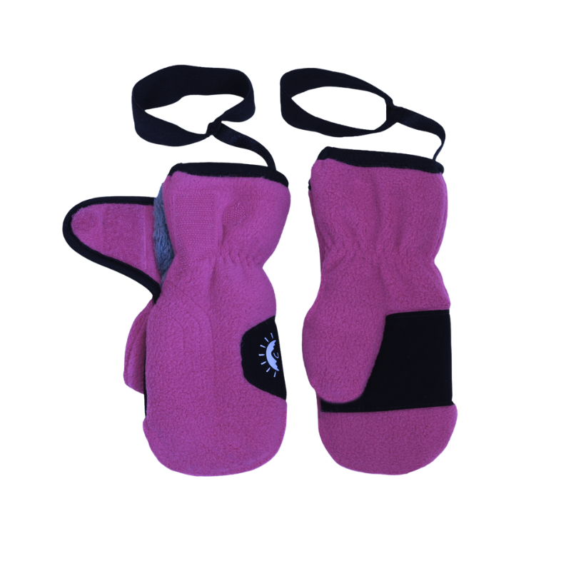 CaliKids Calikids Fleece Mitt Plum