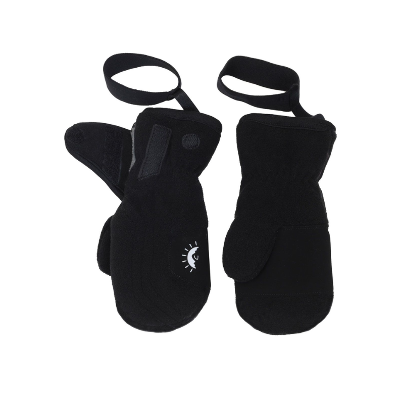 CaliKids Calikids Fleece Mitt Black