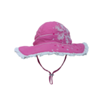 CaliKids Calikids Bucket Sun Hat Pink/Ruffle