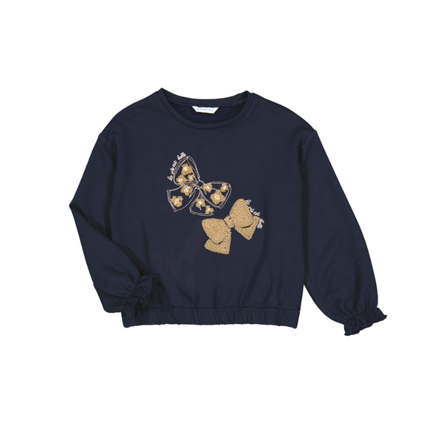 Mayoral Mayoral Sweater Bows Navy