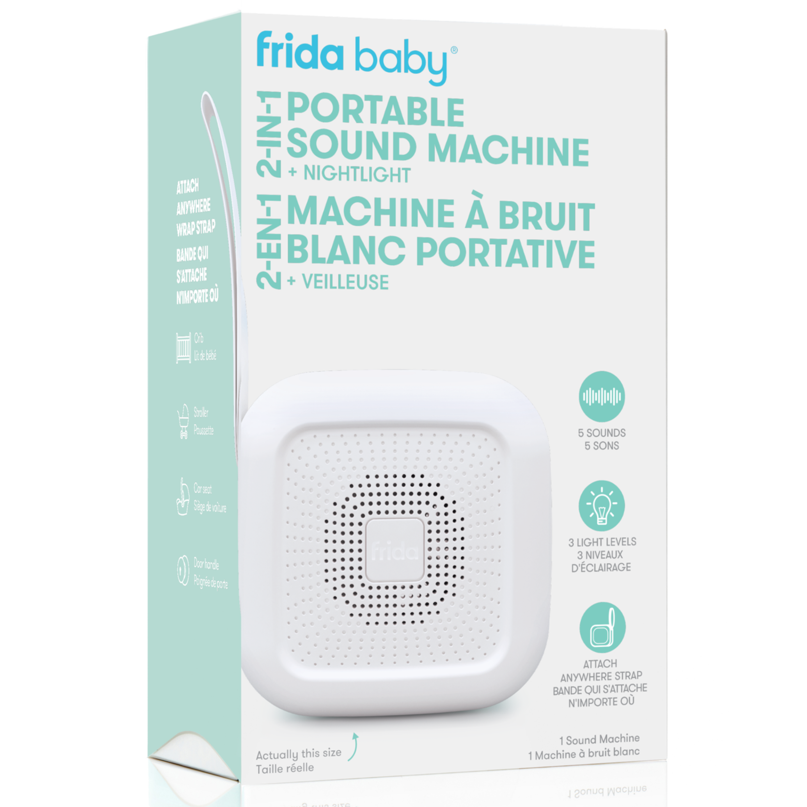 Baby Frida Frida Baby Portable Sound Machine & Nightlight 2 in 1