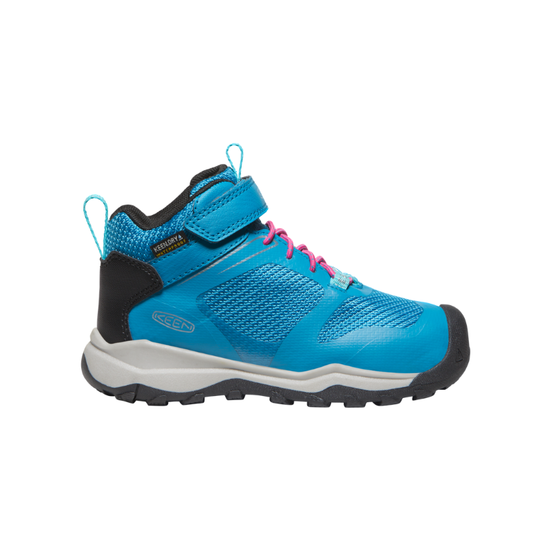 Keen Keen Wanduro Mid WP Fjord Blue/Fuchsia Purple