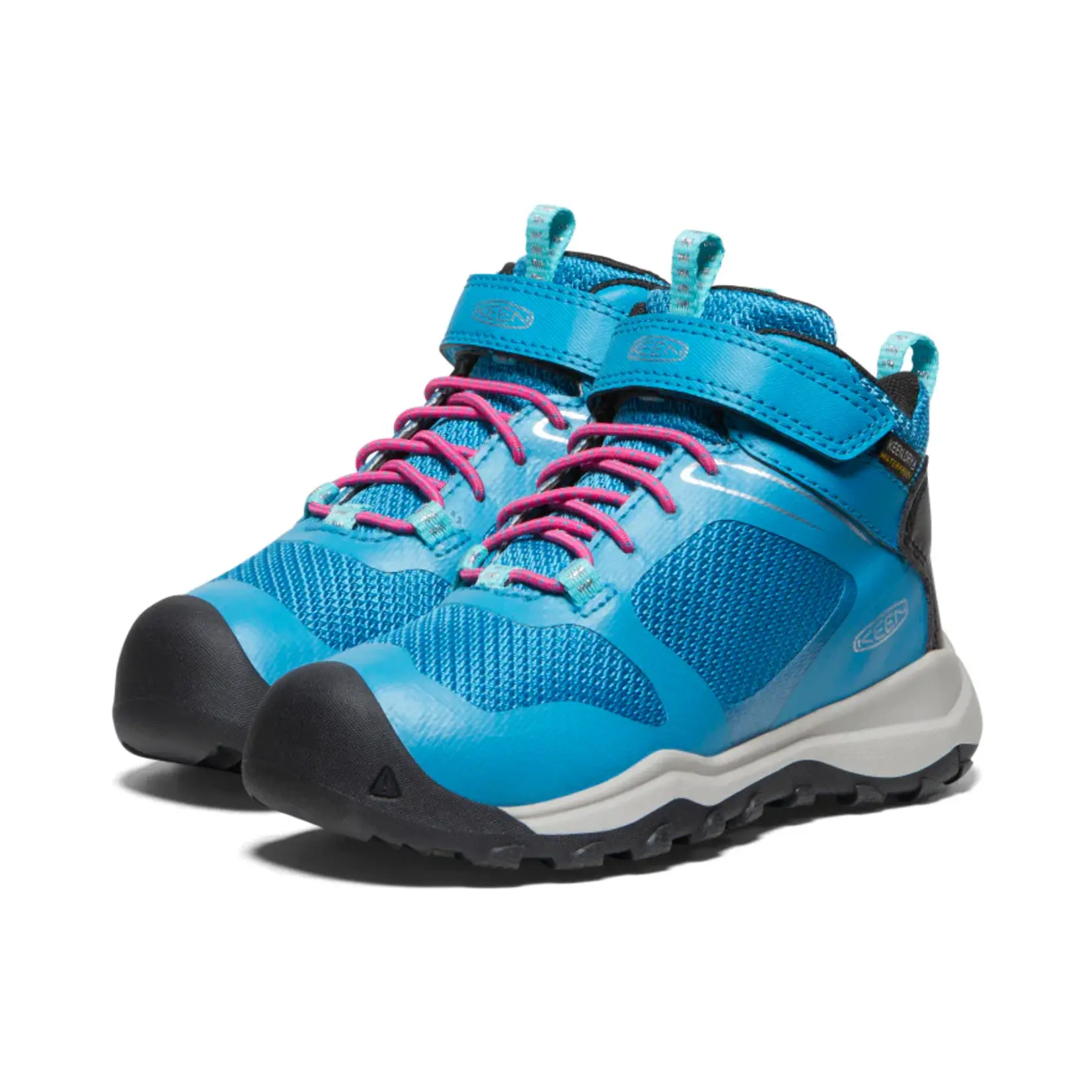 Keen Keen Wanduro Mid WP Fjord Blue/Fuchsia Purple