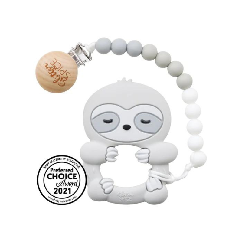 Glitter & Spice Glitter & Spice Teether Sloth