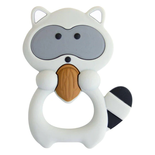 Glitter & Spice Glitter & Spice Teether Racoon