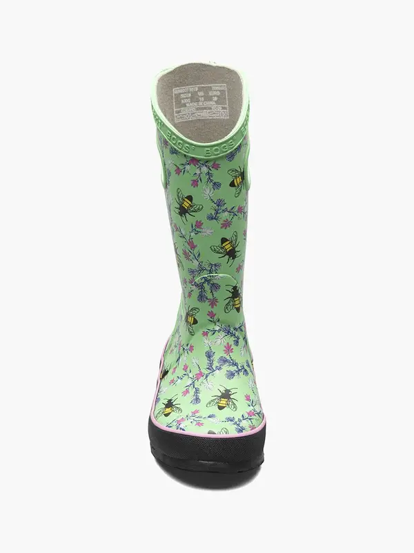 Bogs Bogs Rainboot Bees Mint Green