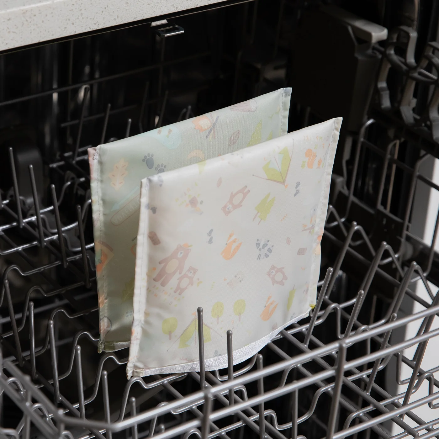 BumKins Bumkins Snack Bag 2pk Happy Campers