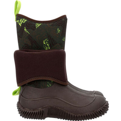 Muck Boot Company Muck Kids Hale Boot Bracken Distressed Geo Print