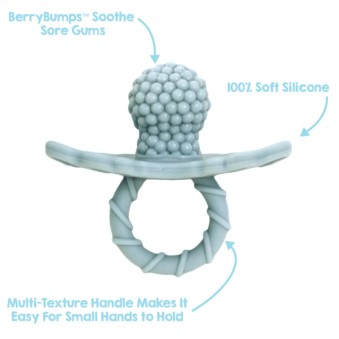 RazBaby RazBaby Raz-Berry Teether Blue Moon 3m+