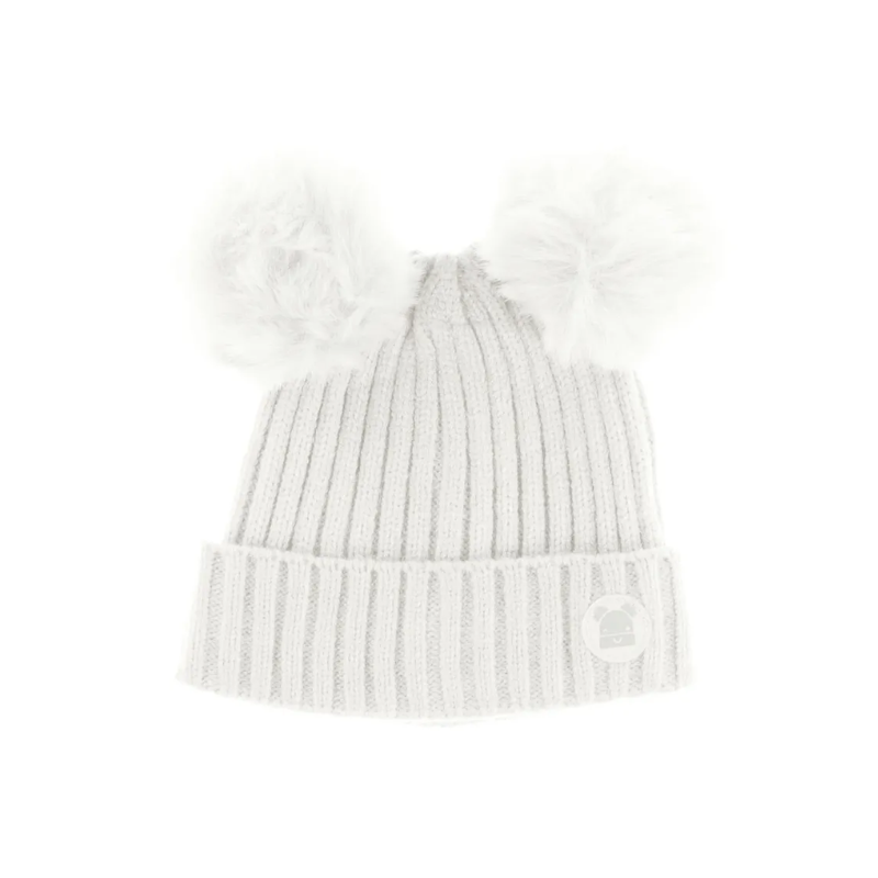CaliKids Calikids INF Hat w/Poms Cream
