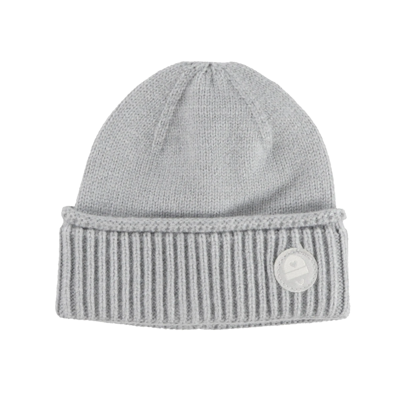 CaliKids Calikids NB Hat w/Poms Grey