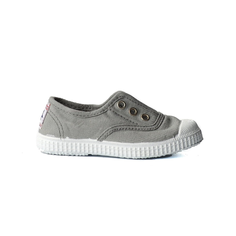 Cienta Cienta Canvas Slip on Grey/Gris