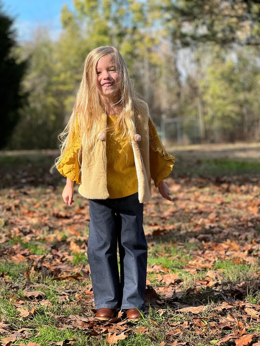 Vignette Vignette Hayden Wide Leg Pants Blue