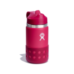 Hydro Flask Hydro Flask Kids Wide Mouth Straw Peony 12oz