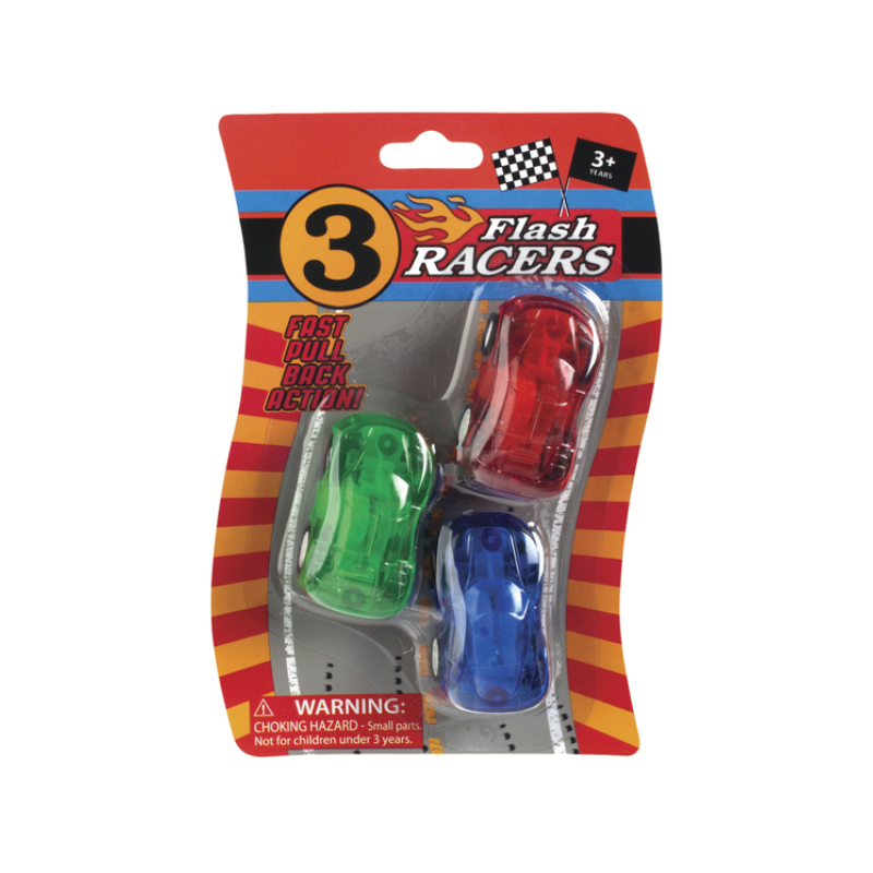 Toysmith Toysmith Flash Racers 3 pk