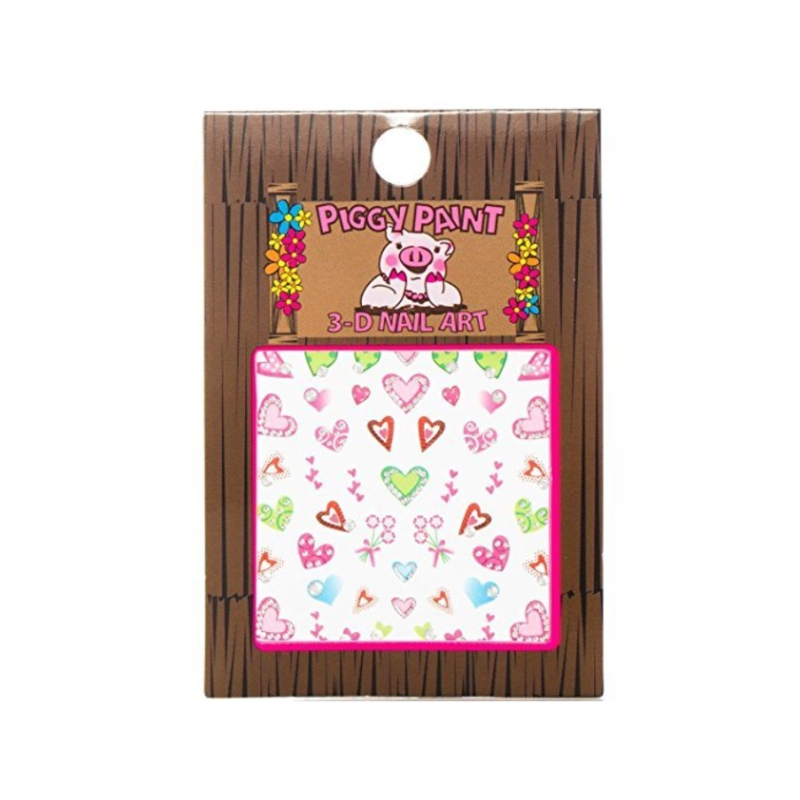 Piggy Paint Piggy Paint Nail Art Hearts