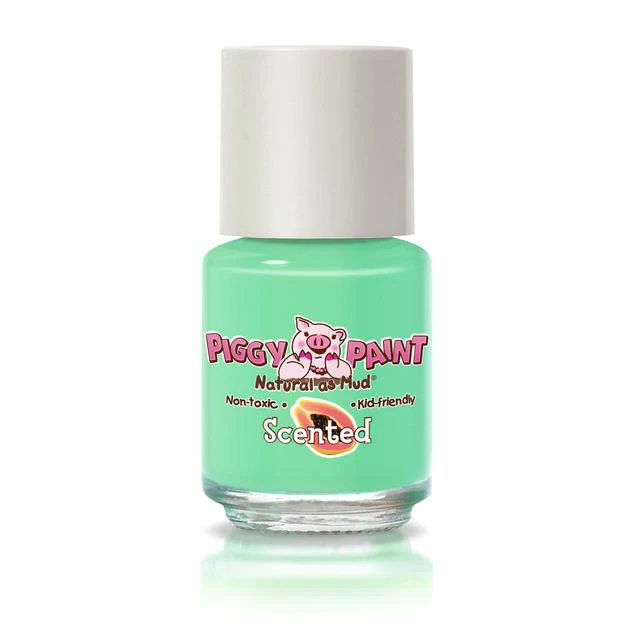 Piggy Paint Piggy Paint Mini Scented Polish Papaya Party 0.25 fl/oz