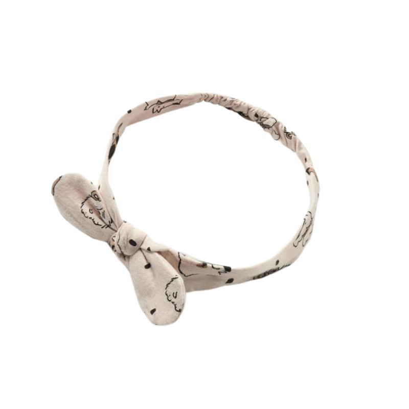 Mayoral Mayoral Headband AOP Dogs Chickpea