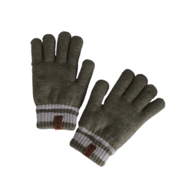 CaliKids Calikids Lined Knit Gloves Olive