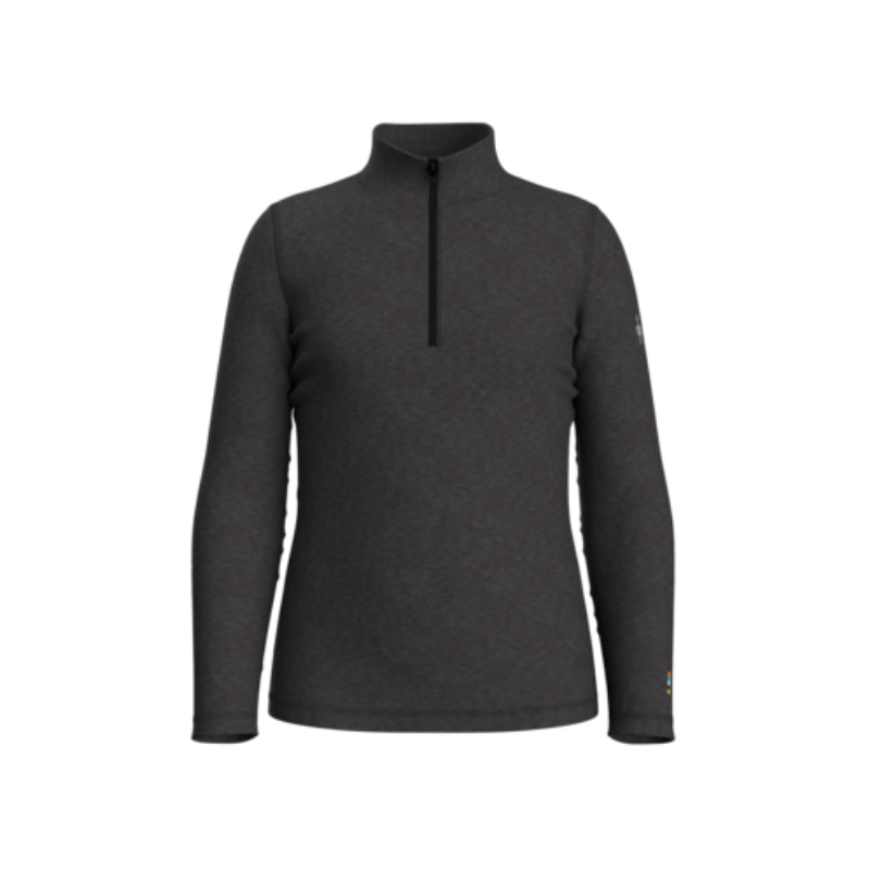 Smartwool Smartwool Thermal Baselayer 1/4 Zip Top Charcoal