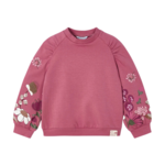 Mayoral Mayoral Sweater Flowers Orchid Pink