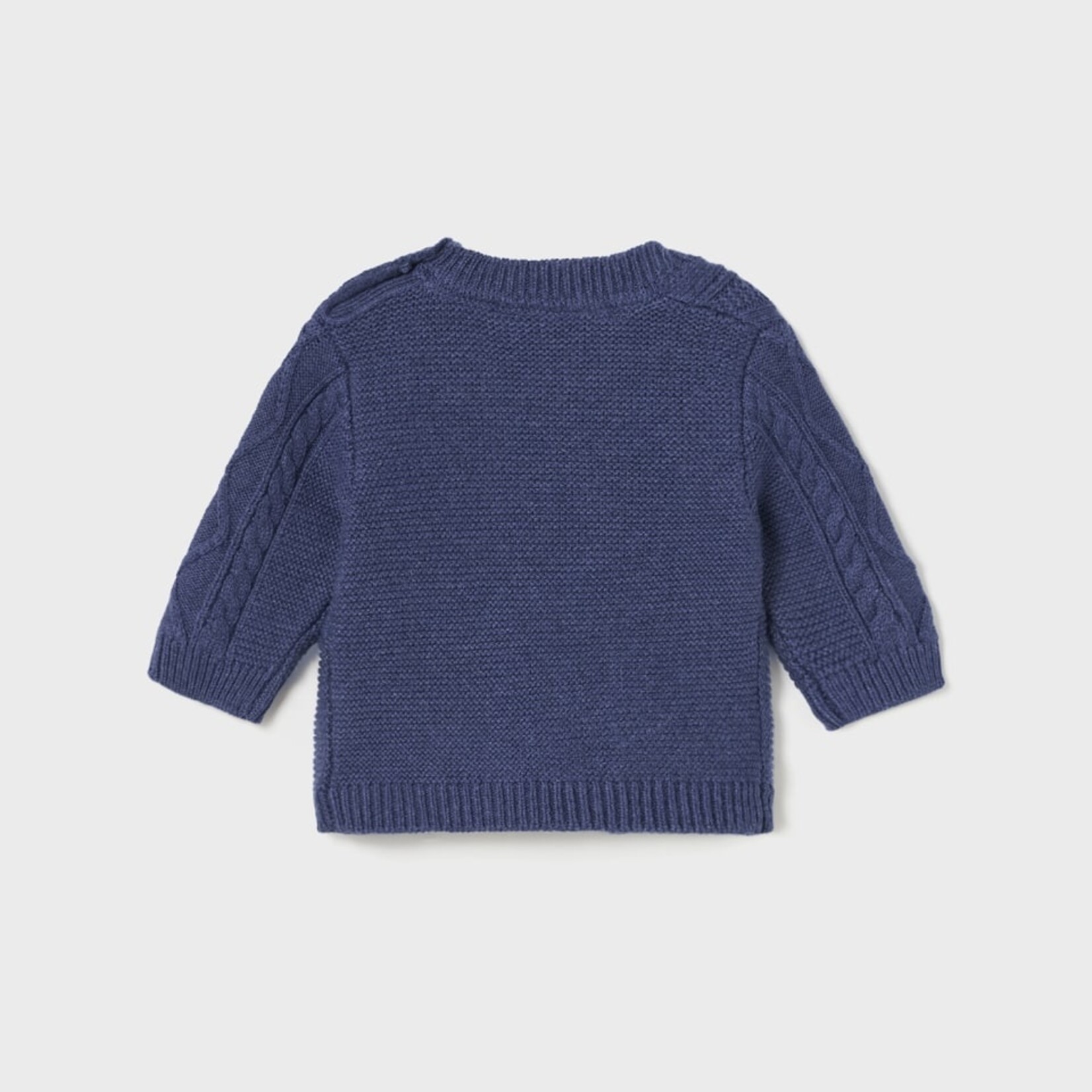 Mayoral Mayoral Braided Sweater Eclipse Blue