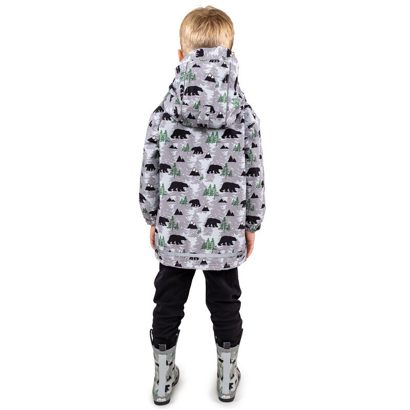 Jan & Jul Jan & Jul Fleece Lined Rain Jacket Bear
