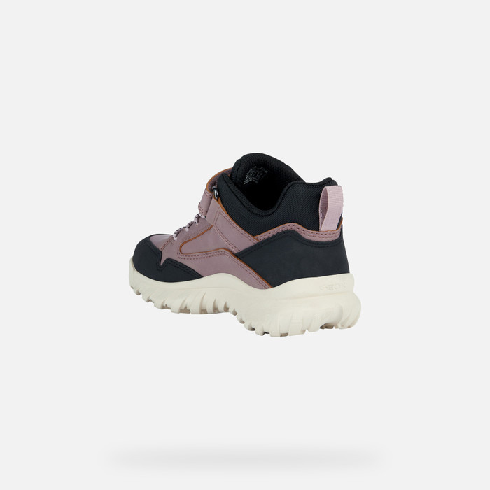 Geox Geox Simbyos ABX Jr Dusty Rose/Black