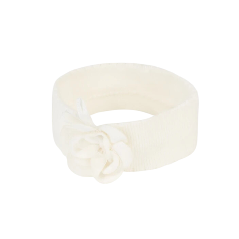 Mayoral Mayoral Knit Headband Flower Natural