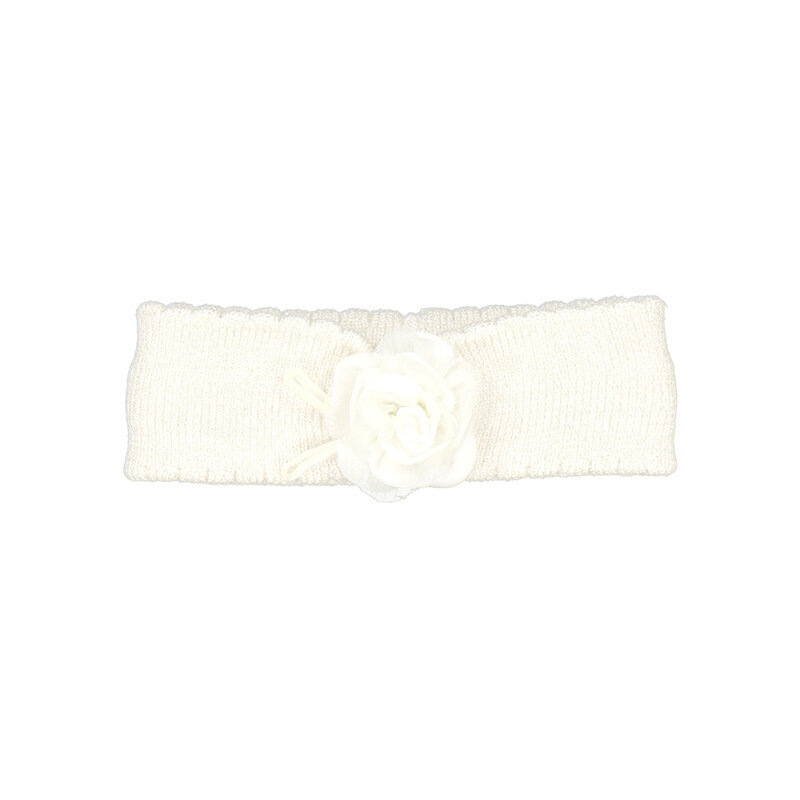 Mayoral Mayoral Knit Headband Flower Natural