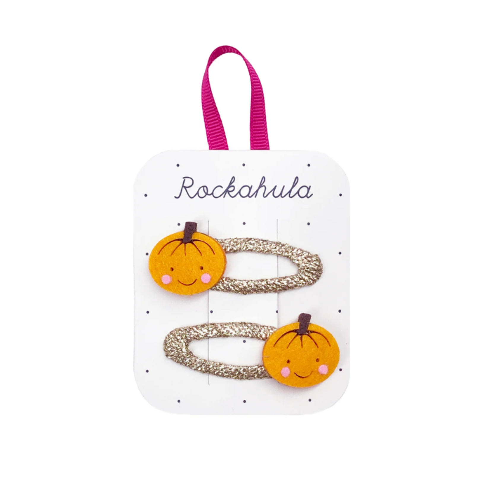 Rockahula Rockahula Halloween Clips Little Pumpkin 2pk