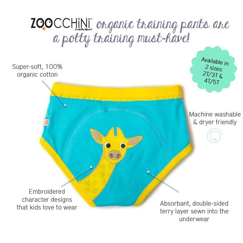 Zoocchini Zoocchini Organic Cotton Training Pant Blue Mermaid