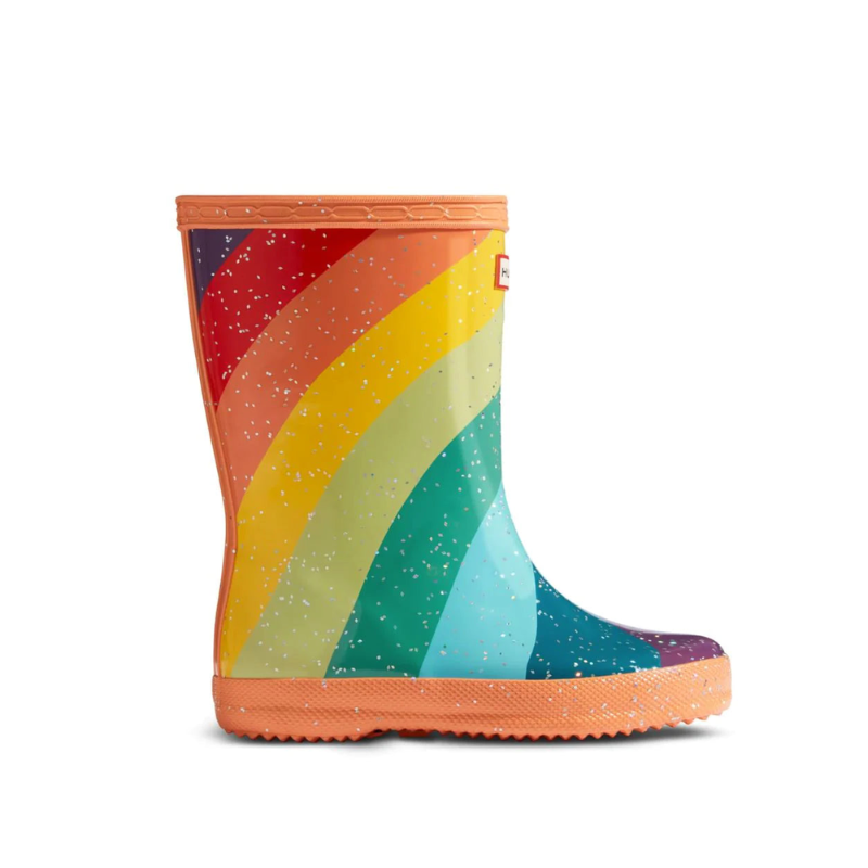 Hunter Hunter LK OG First Classic Boot Rainbow Optimistic/Orange