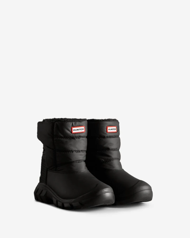 Hunter Hunter Kids Intrepid Snow  Boot Black