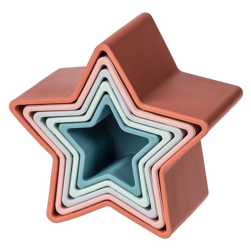 Mary Meyer Mary Meyer Simply Silicone Stacking Stars 9"