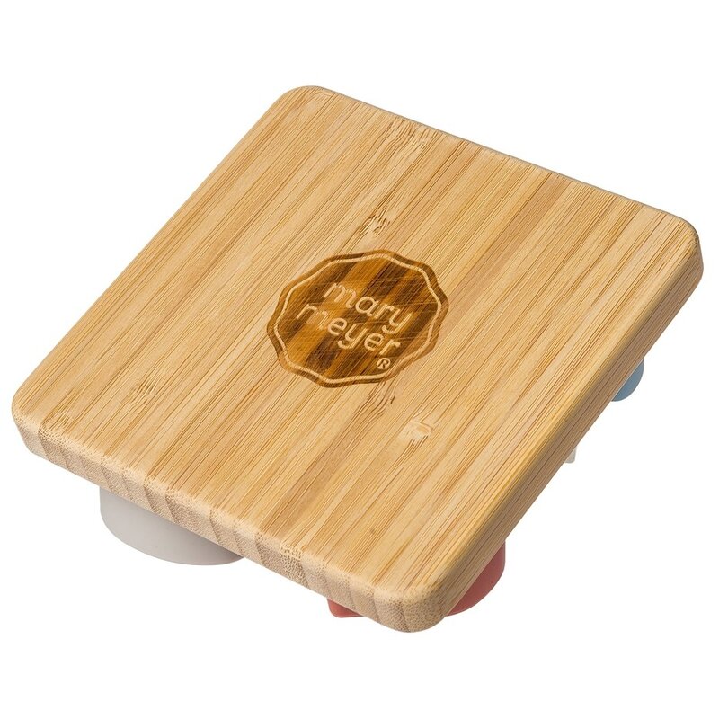 Mary Meyer Mary Meyer Simply Silicone Bamboo Shape Sorter 4x4"