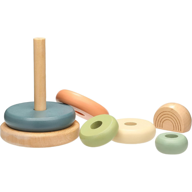 Pear Head Pear Head Stacking Wooden Tower Toy
